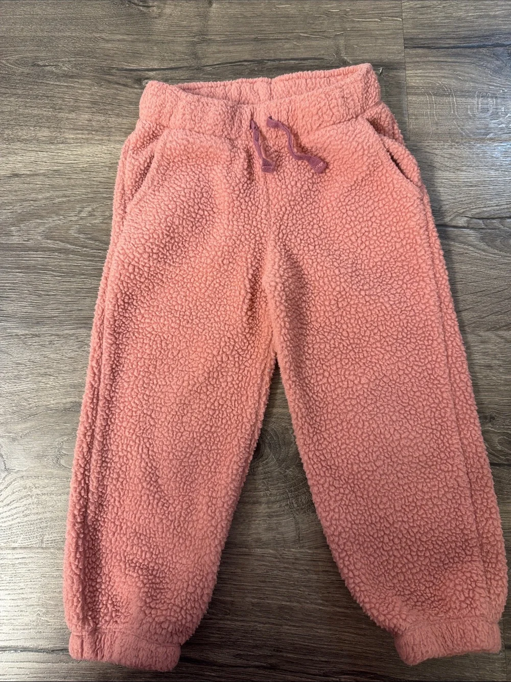 OshKosh B'gosh Pink and Light Pink Sherpa Zip Jacket and matching pants